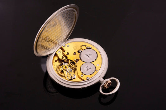 IWC Taschenuhr Lépine Georg Fischer Jubiläumsuhr