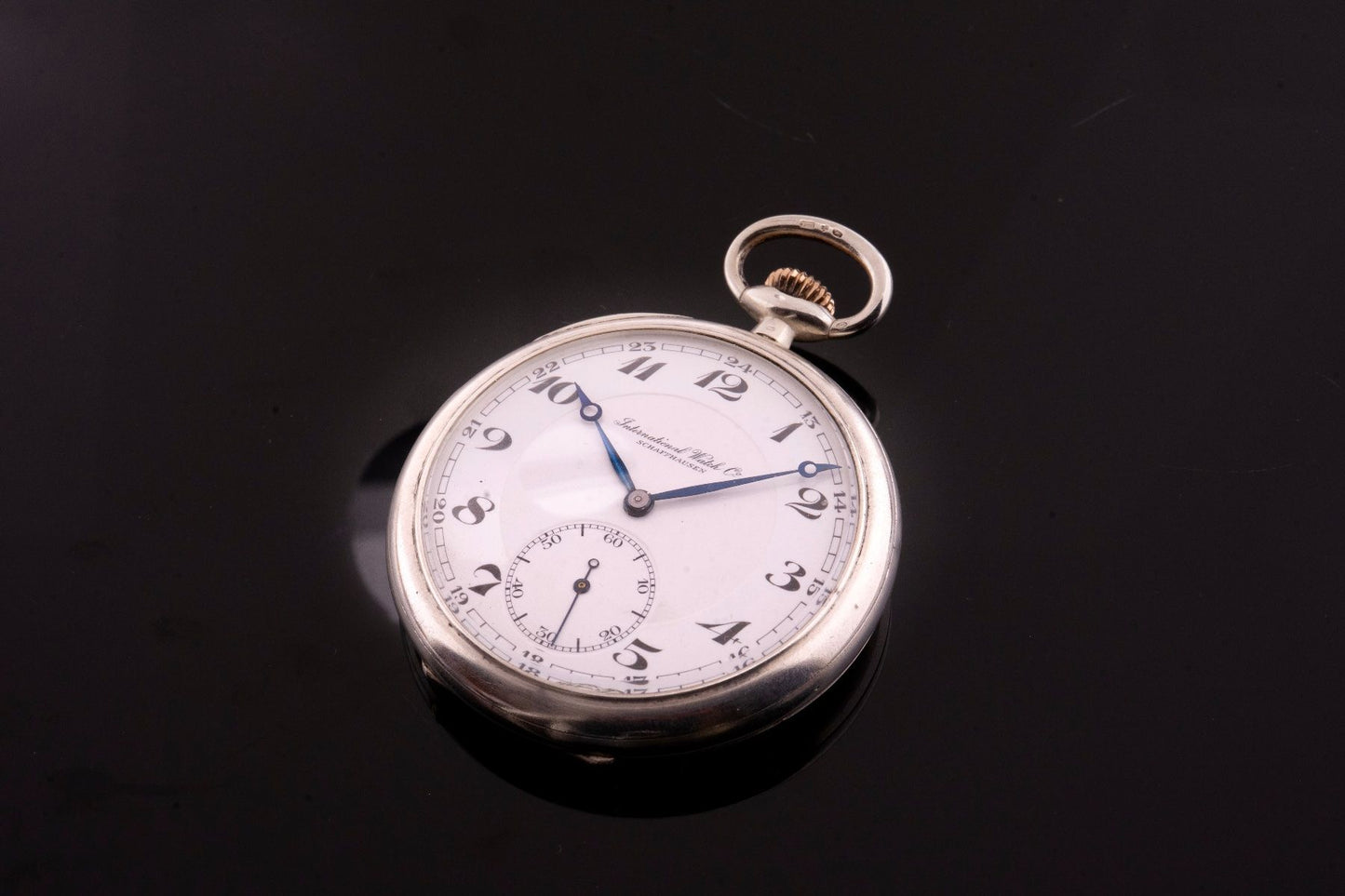 IWC Taschenuhr Lépine Georg Fischer Jubiläumsuhr