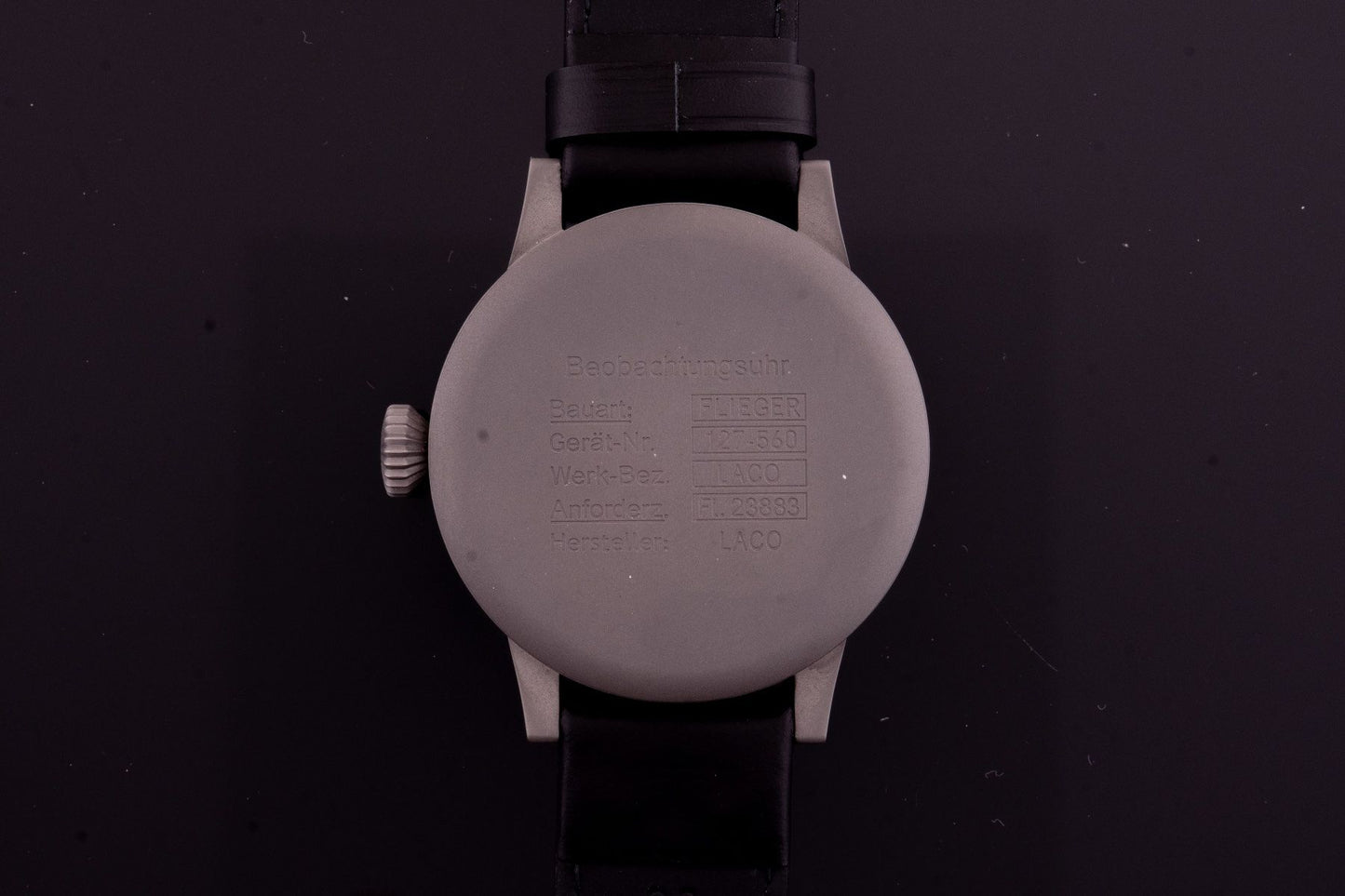 Laco Fliegeruhr 127-560 / Beobachtungsuhr 2019