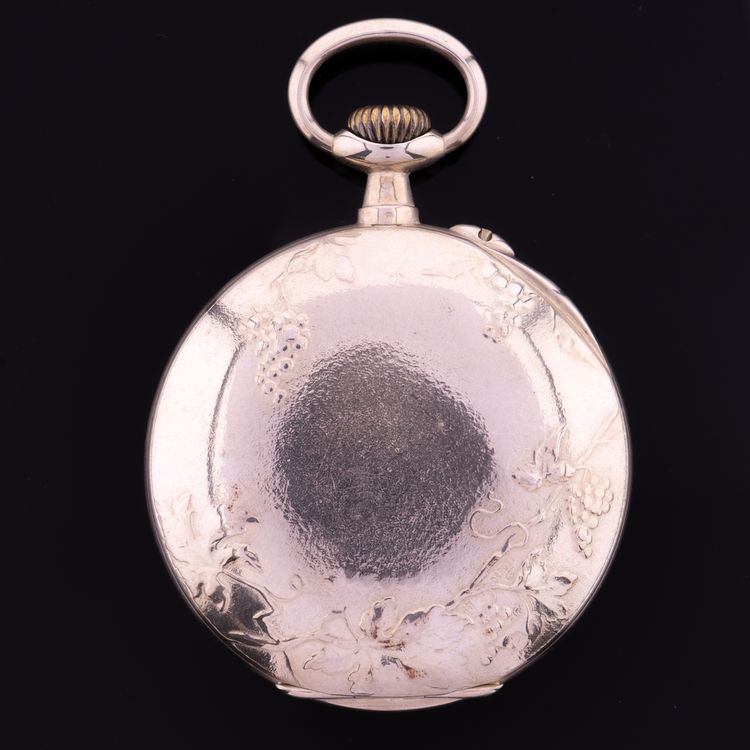Ulysse Nardin Silber Lépine mit sehr seltenem Werk 1905