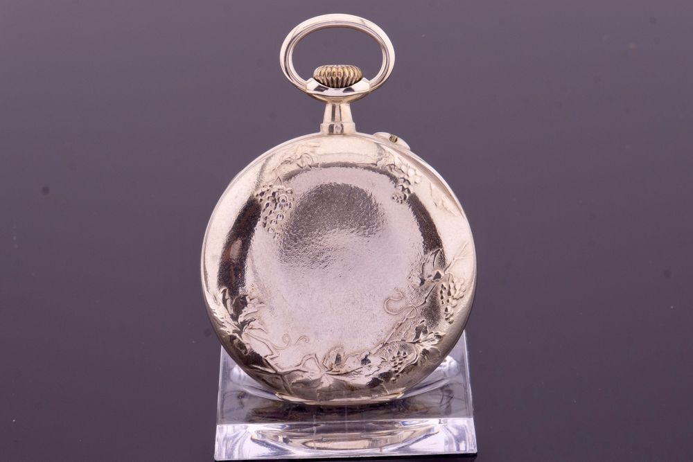 Ulysse Nardin Silber Lépine mit sehr seltenem Werk 1905